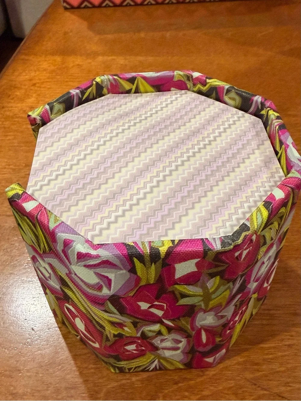 Missoni for Target Floral Note Paper Holder Cube - 2011 Passione Print